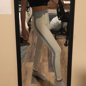 two tone jeans NWT